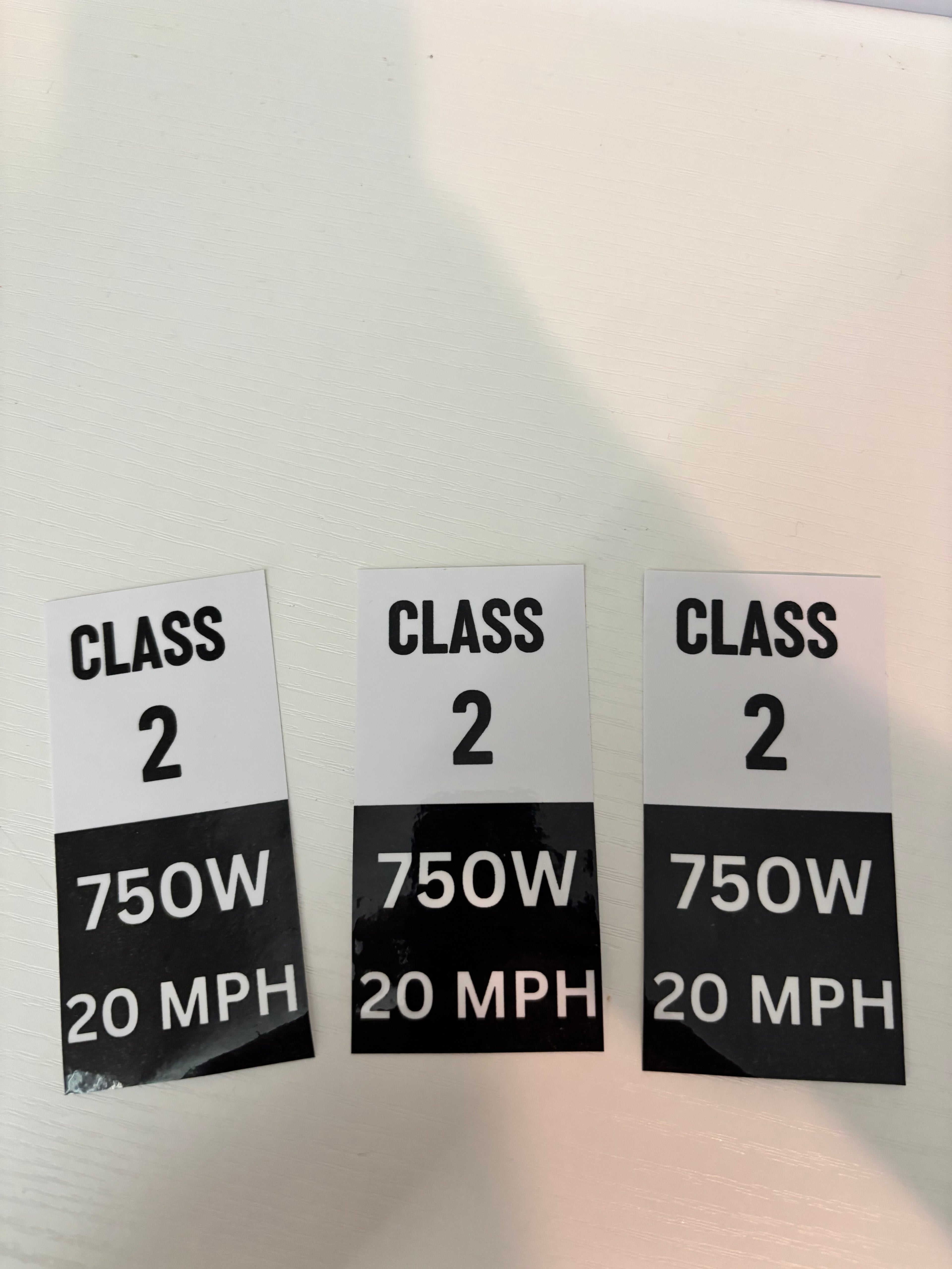 Class 2 Stickers (3 Pack)