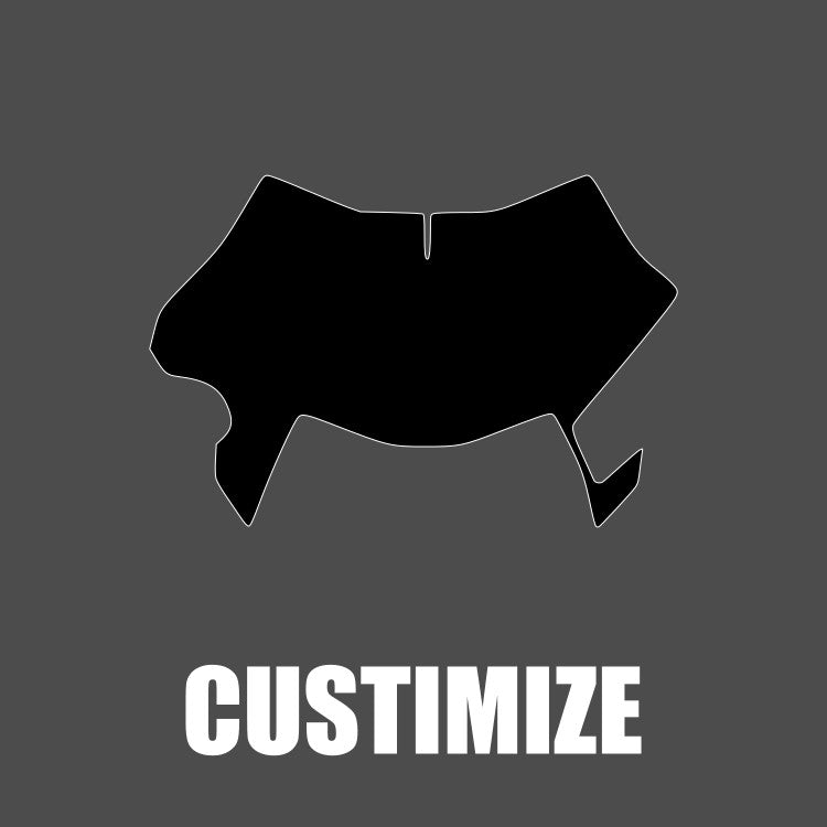 Custom Ultra Bee Plate Decal