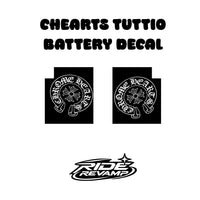 CHearts Tuttio Battery Decal