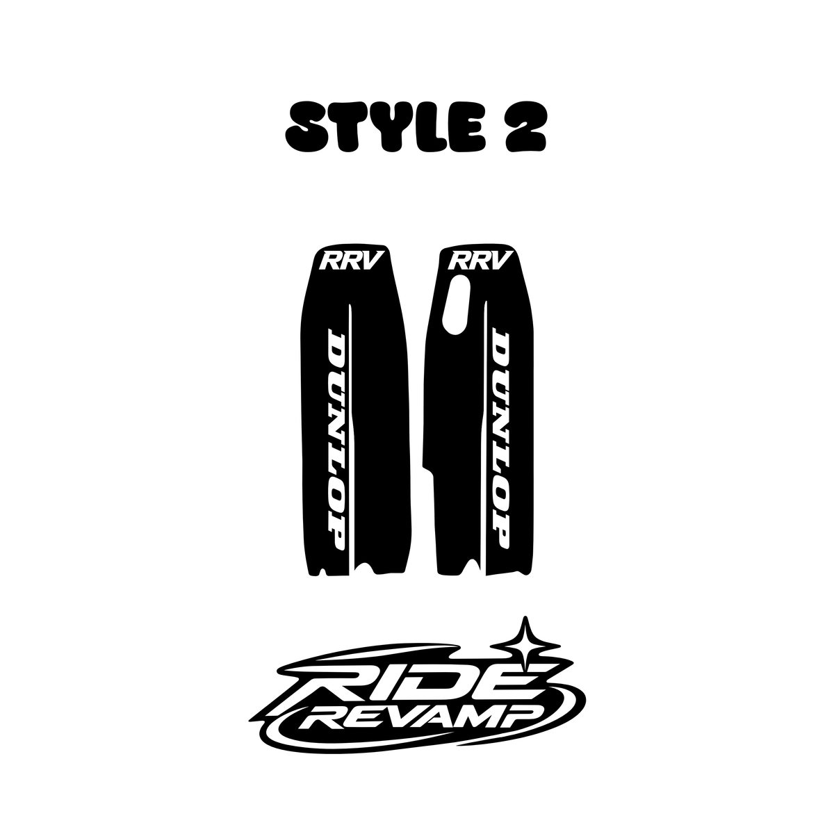Tuttio Fork Gaurd Decals