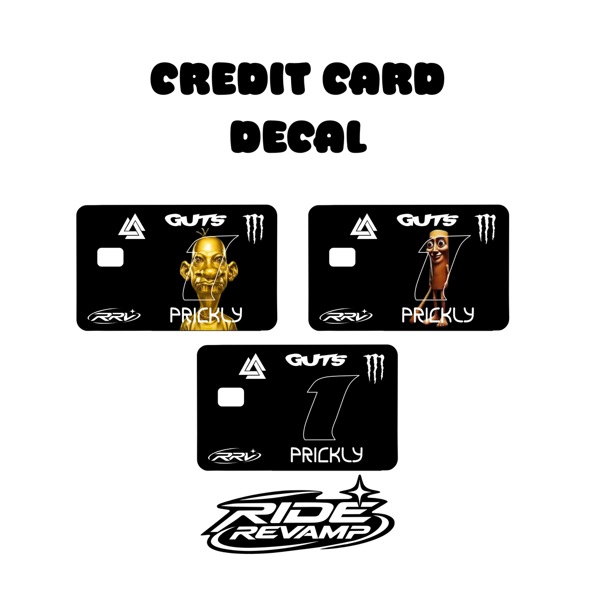 Credit Card Decal